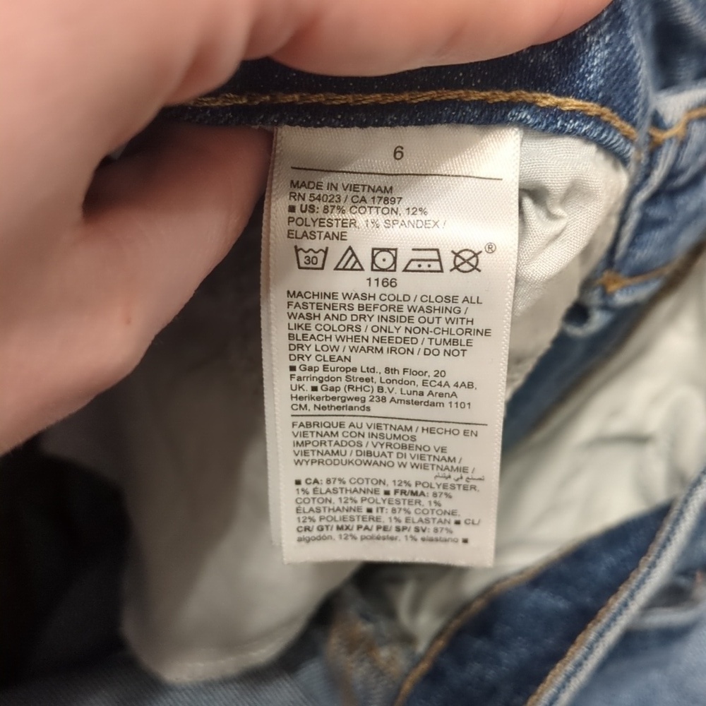 Old Navy O.G. Loose medium blue Courtney high rise jeans - Picture 11 of 13